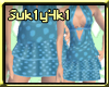 PolkaBabe Skirt Aqua