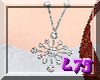 Slver/Dia Star Necklace