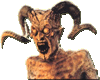 Horned Devil Sticker