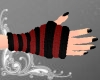 Arm Warmers [blk + red]
