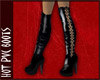 Hot PVC Boots Black