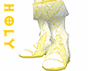Holy Knight Armor Boot