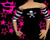 |S| B/W skull top