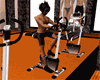 Black Exercise Bike