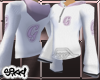 *G* Hoody - White/Pink