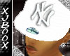 :SSF:White NY Hat
