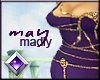 [M.M] Gorgo Dress-Purple
