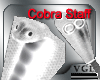 Cobra Staff White