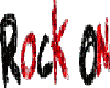 Rock On sticker