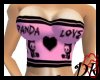 [DK]Pink Panda Top