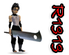 R1313 Anime Zabuza Sword