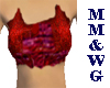 *MM* Red Mermaid Top - starfish