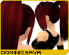 Pony Tail in Red