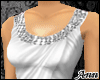 ANN Ruched Dress WHITE