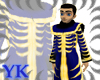 Necro Robes Blue/Gold