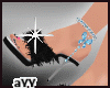 Dia Ankle BlueButterfly