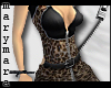 m>Zippered Leopard Dress