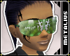 Green Tribal Glasses