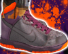 [M]PurpOrangHiTopDunks