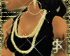 J$ Double Gold Chains F