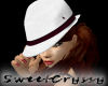 Wht&Blk Felt Hat