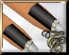 TC~ [D] Black Silver Tip