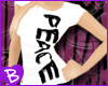 ~BZ~ B&W Peace Tee