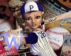 Product Image for *W* Baseball Bat Pose