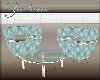 Z Refl Aqua Couple Chair