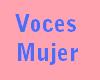 #Egip# Voces de Mujer