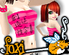 [Foxi]kanji striped tube