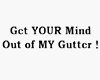 Mind Gutter Sticker