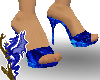 Watery Blue High Heels