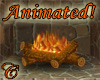 Roaring Log Fire