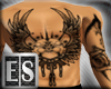 ES Big Tattoo Any Skin