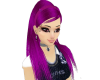 *C*purple sparkles hair