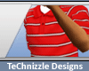 .:TC:. Red/White Polo