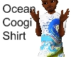 TayOceanWhiteCoogi Shirt