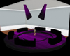 purple dance floor