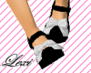 Dolly Shoes [Bl & wht]