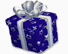 xmas present blue