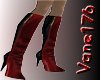Product Image for [V] Red/Black Sexy Boots