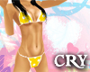 Cry - Dot Yellow Bikini