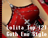 First Lolita Red Top (2)