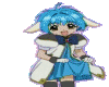 Blue dancer