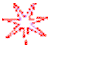 flashing stars