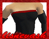(L) Dress - Black/Red