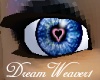 Blue Heart Eyes