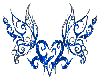 HEARTS AND BUTTERFLY