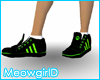 Product Image for Balck & green kickers